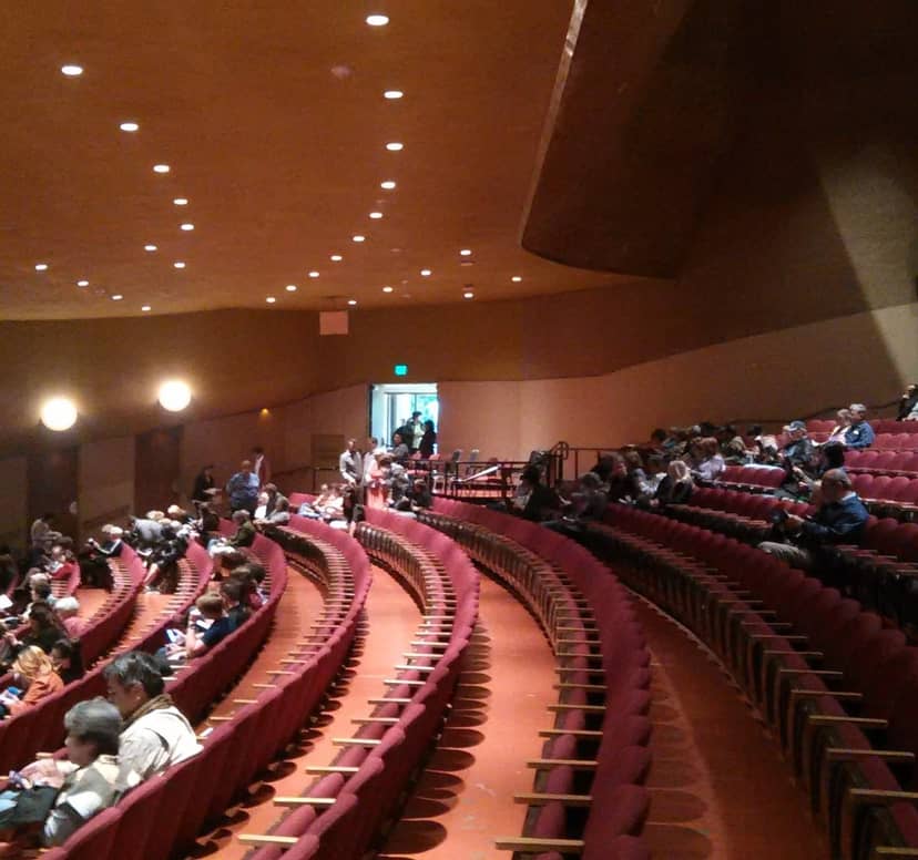 San Jose Center for the Performing Arts auditorium with tiered seating for events and presentations.