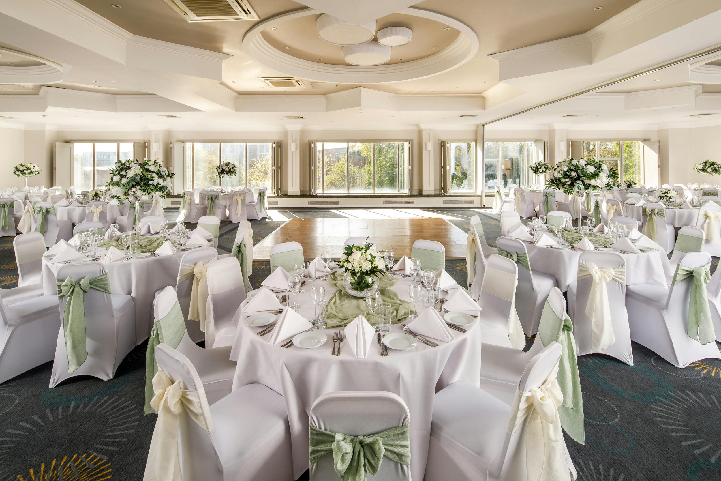 Elegant County Suite at Mercure Bedford for weddings and formal events.