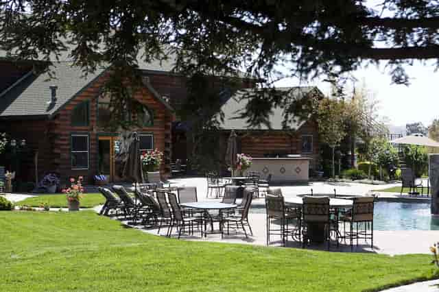 Rose Garden at Purple Orchid Resort, rustic charm venue for events and gatherings.