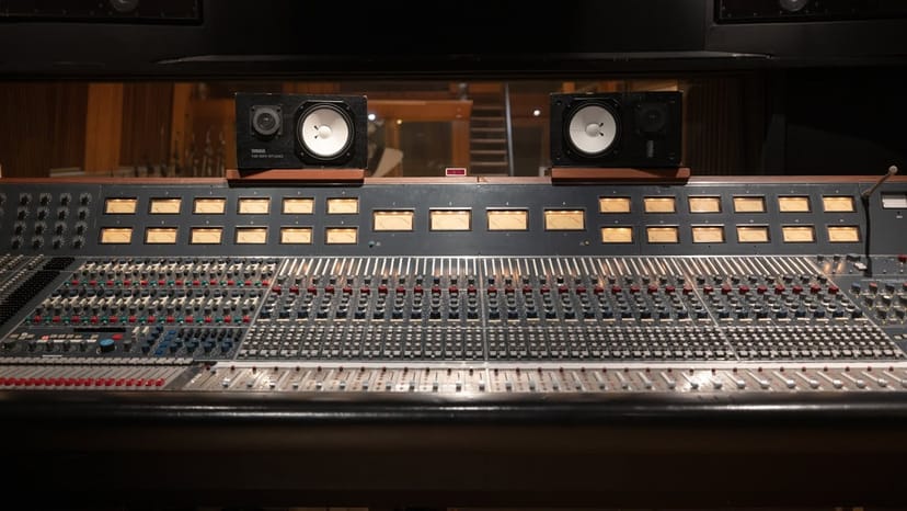 OTW Recording Studio audio mixing console for high-quality sound at events.