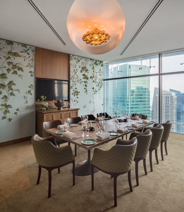 Elegant private dining room at Duomo Ristorante for exclusive events and meetings.