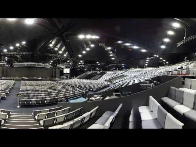Engage Theatres at Suntec Singapore, modern venue with tiered seating for conferences.