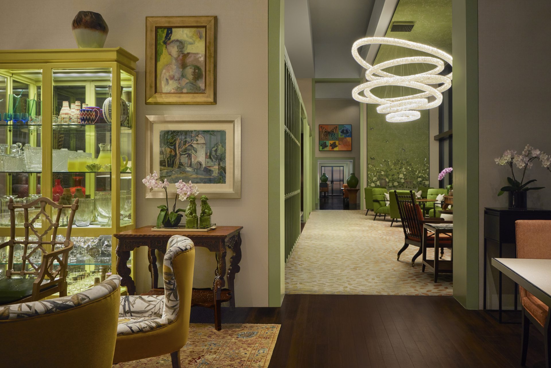 Elegant Pool Terrace at Mandala Club, perfect for networking events and social functions.