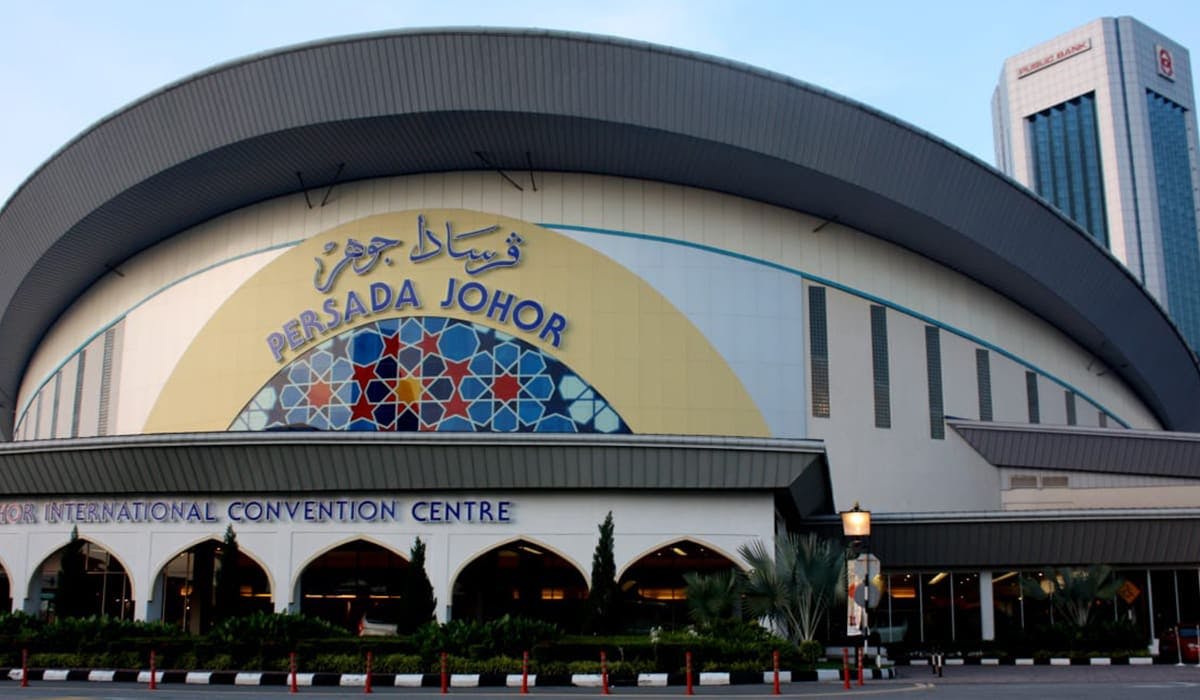 Persada Johor Convention Centre, modern venue for conferences and exhibitions.