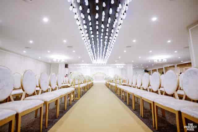 Elegant Royal Hall in Lagun Sari, Singapore, perfect for weddings and formal events.