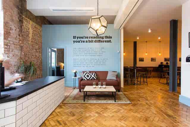 Stylish coworking meeting space in Regus Altrincham, ideal for creative events and networking.