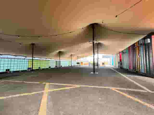 Events & Film Space in Outdoor Courtyard