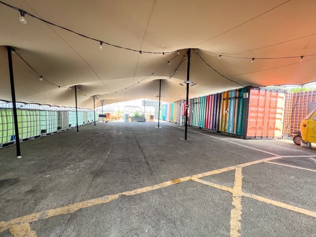 Events & Film Space in Outdoor Courtyard