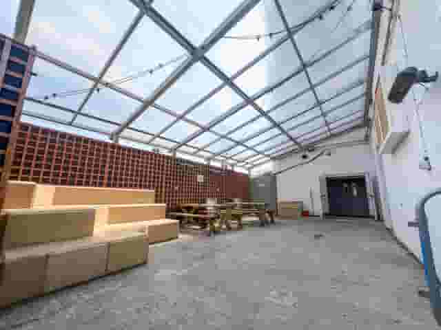 Events & Film Space in Outdoor Courtyard
