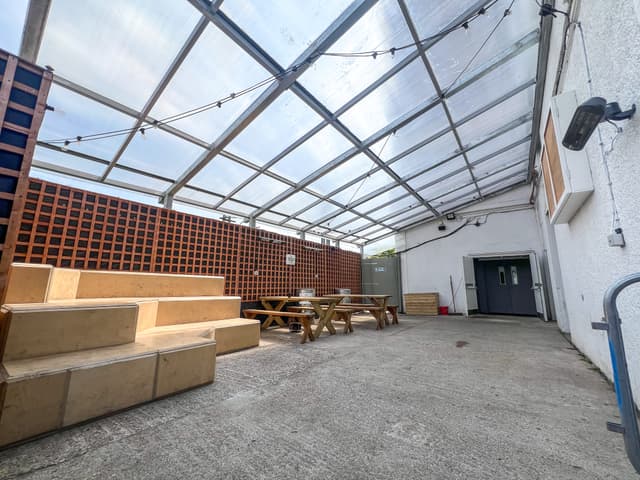 Events & Film Space in Outdoor Courtyard