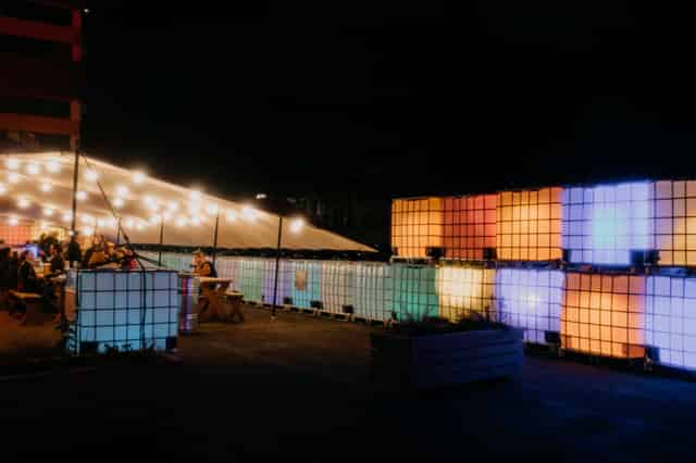 Events & Film Space in Outdoor Courtyard
