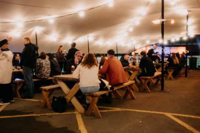Events & Film Space in Outdoor Courtyard
