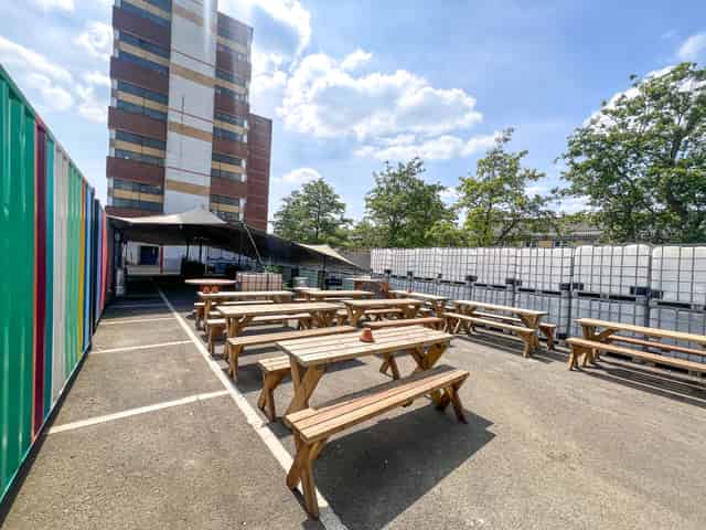 Events & Film Space in Outdoor Courtyard