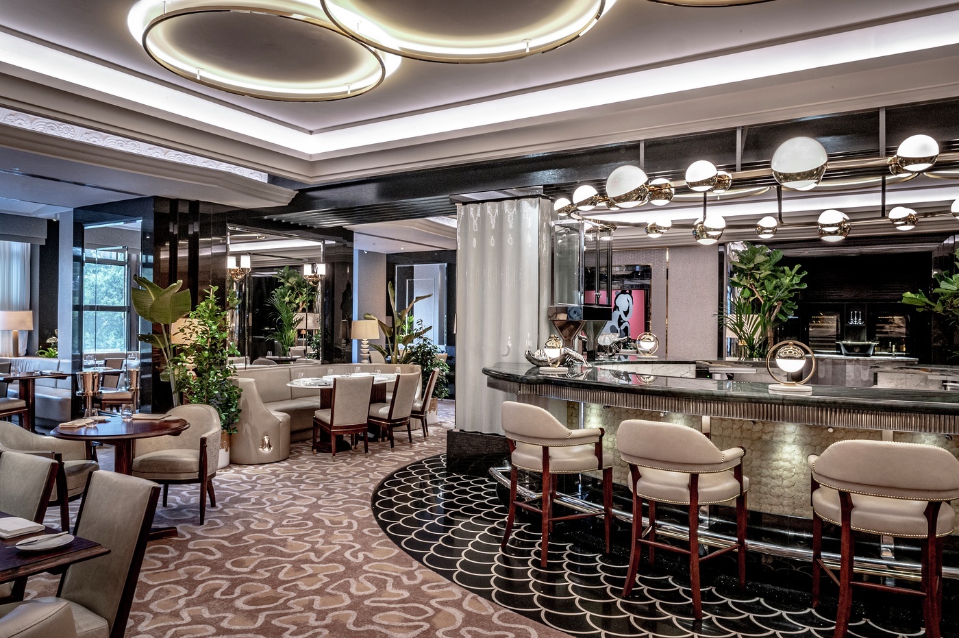 Exclusive Hire at The River Restaurant: elegant decor for upscale events and gatherings.
