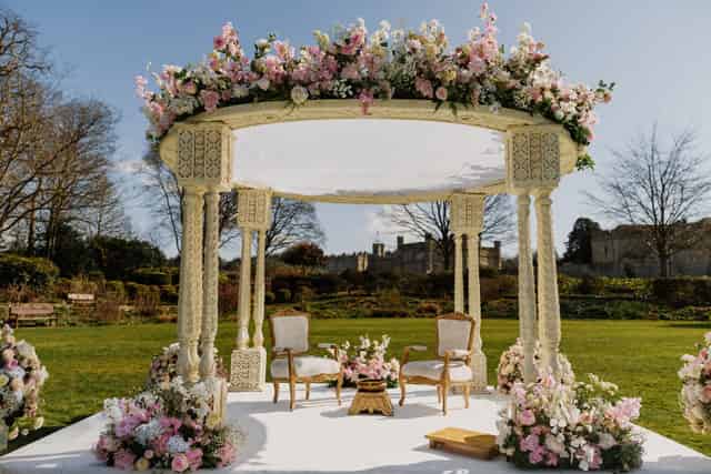 Marquee at Leeds Castle