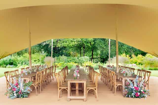 Marquee at Leeds Castle