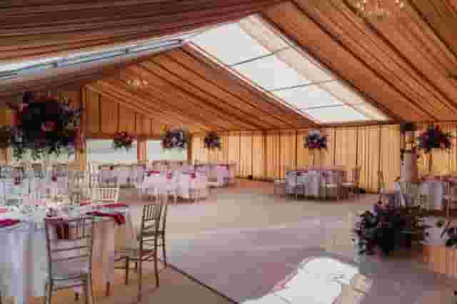 Marquee at Leeds Castle