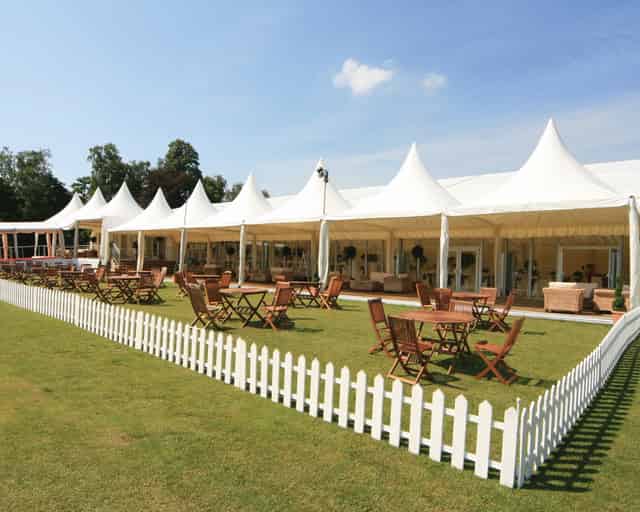 Marquee at Leeds Castle