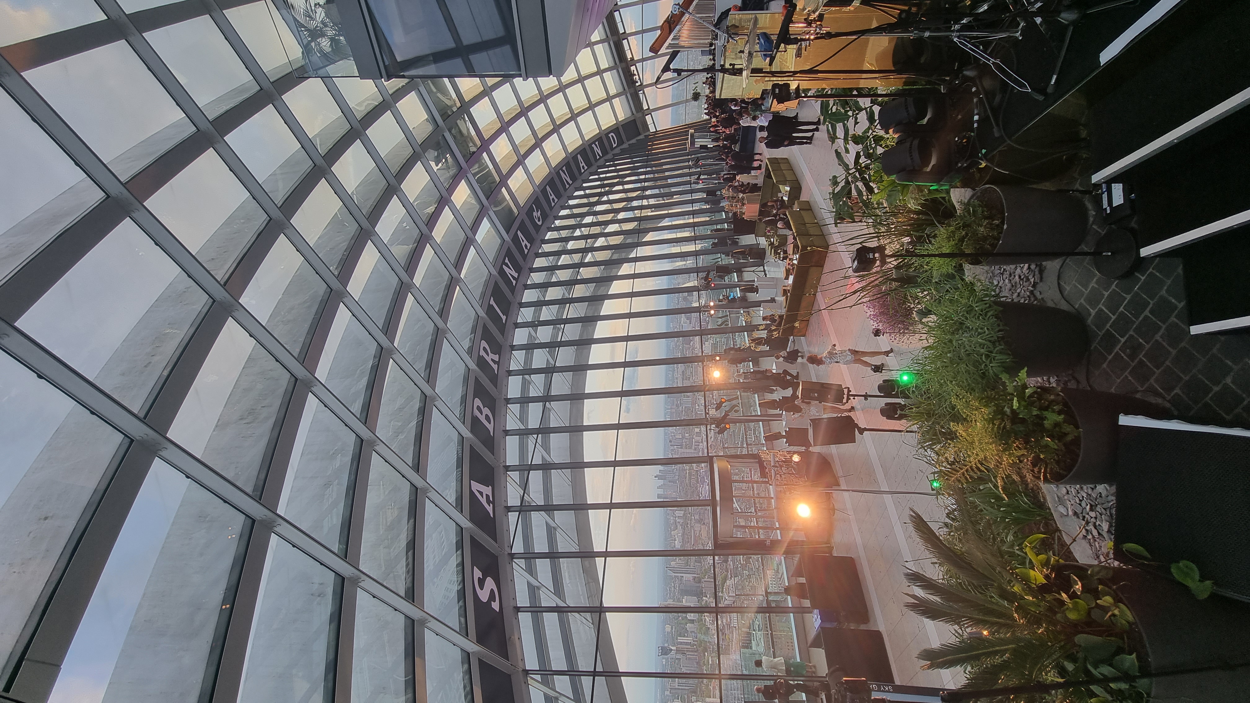 Sky Garden London event space with panoramic views, ideal for corporate events and celebrations. - Banner