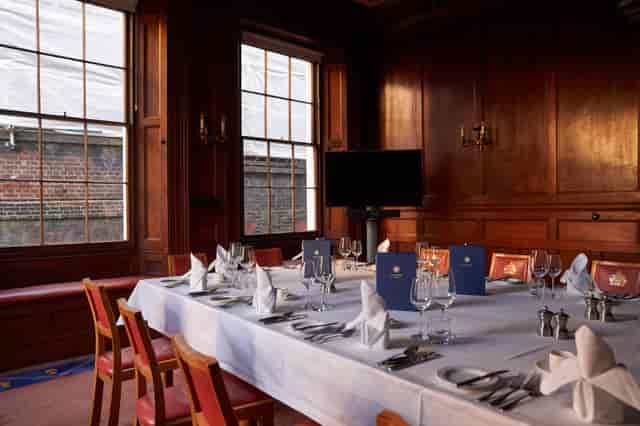 Elegant New Court Room at Innholders' Hall, ideal for corporate events and private dining.