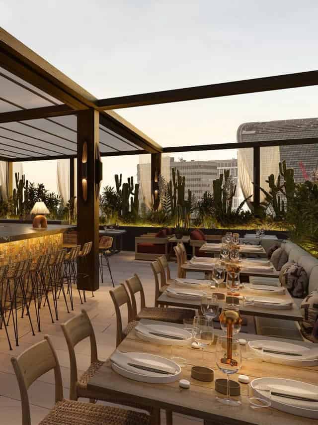 Outdoor Rooftop Terrace