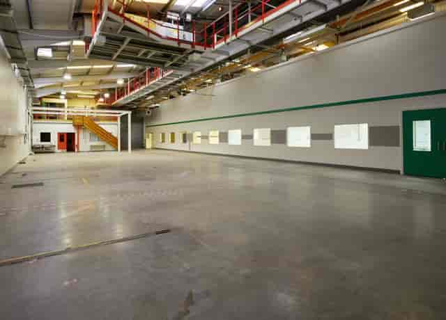 Spacious London North Studios auditorium with high ceilings for versatile events.