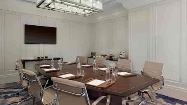 Elizabeth Ballroom at The Ritz-Carlton, Budapest: modern meeting room for professional events.