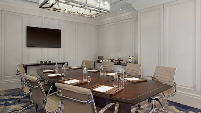 Elizabeth Ballroom at The Ritz-Carlton, Budapest: modern meeting room for professional events.