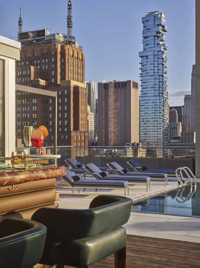 Rooftop terrace