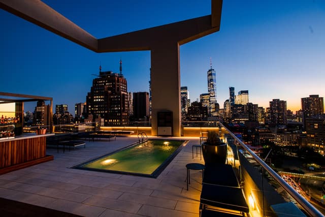 Rooftop terrace