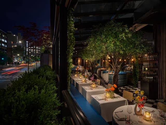 Rooftop terrace