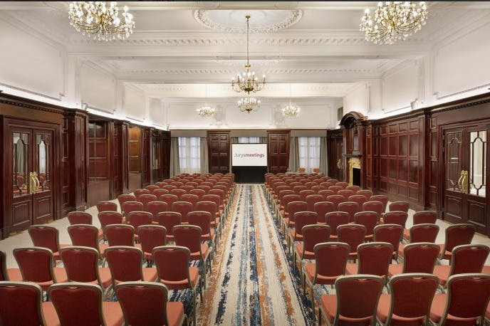 Raglan Suite at Leonardo Hotel Cardiff, elegant meeting room for corporate events.