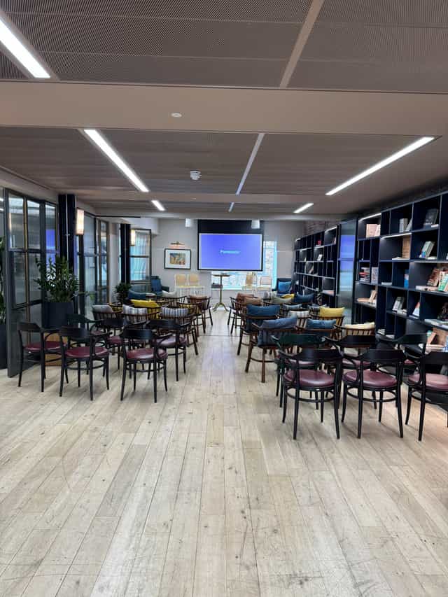 Noble Rooms event space, workshop, presentation
