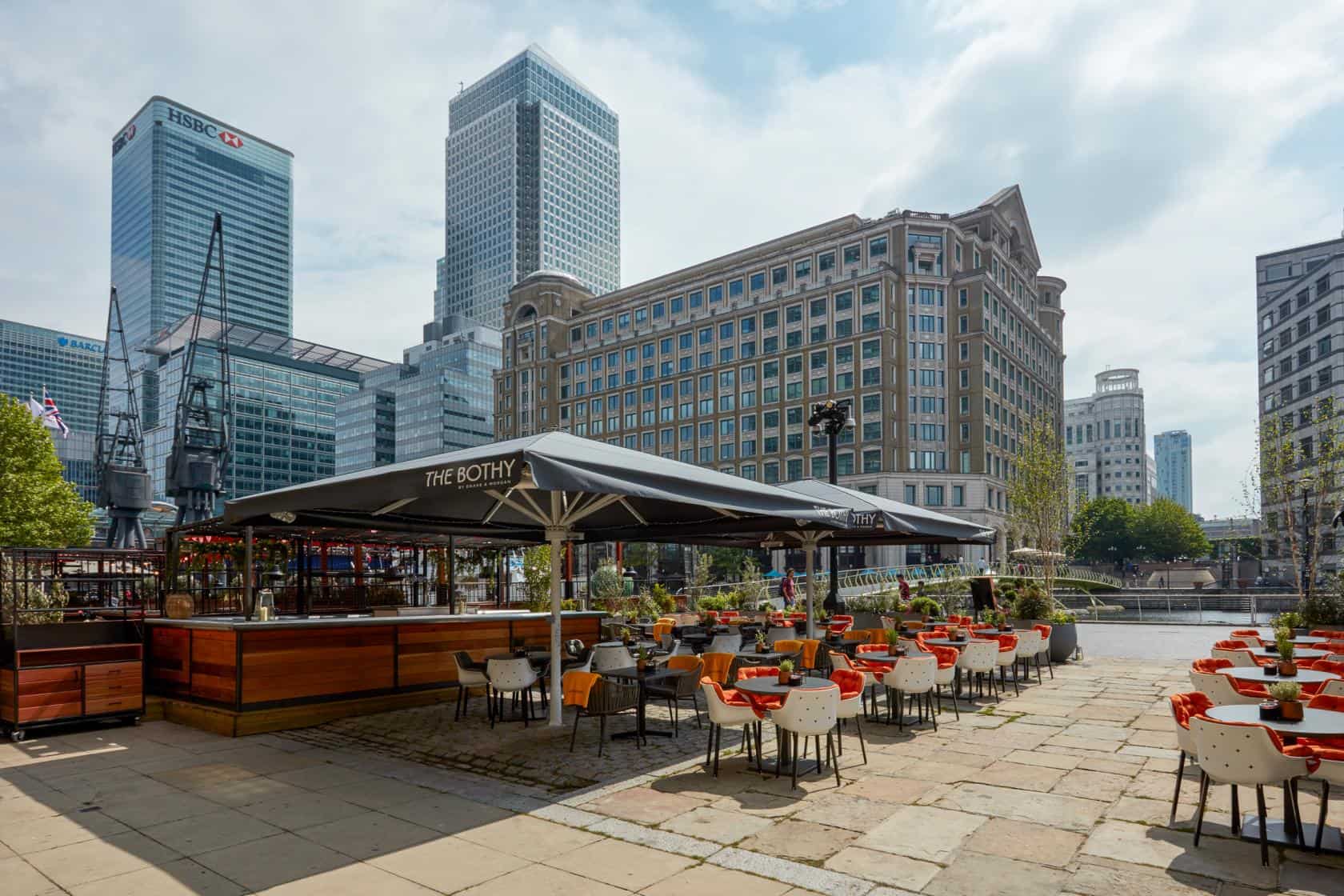 Alfresco Terrace at The Sipping Room: stylish outdoor venue for events with skyline views. - Banner