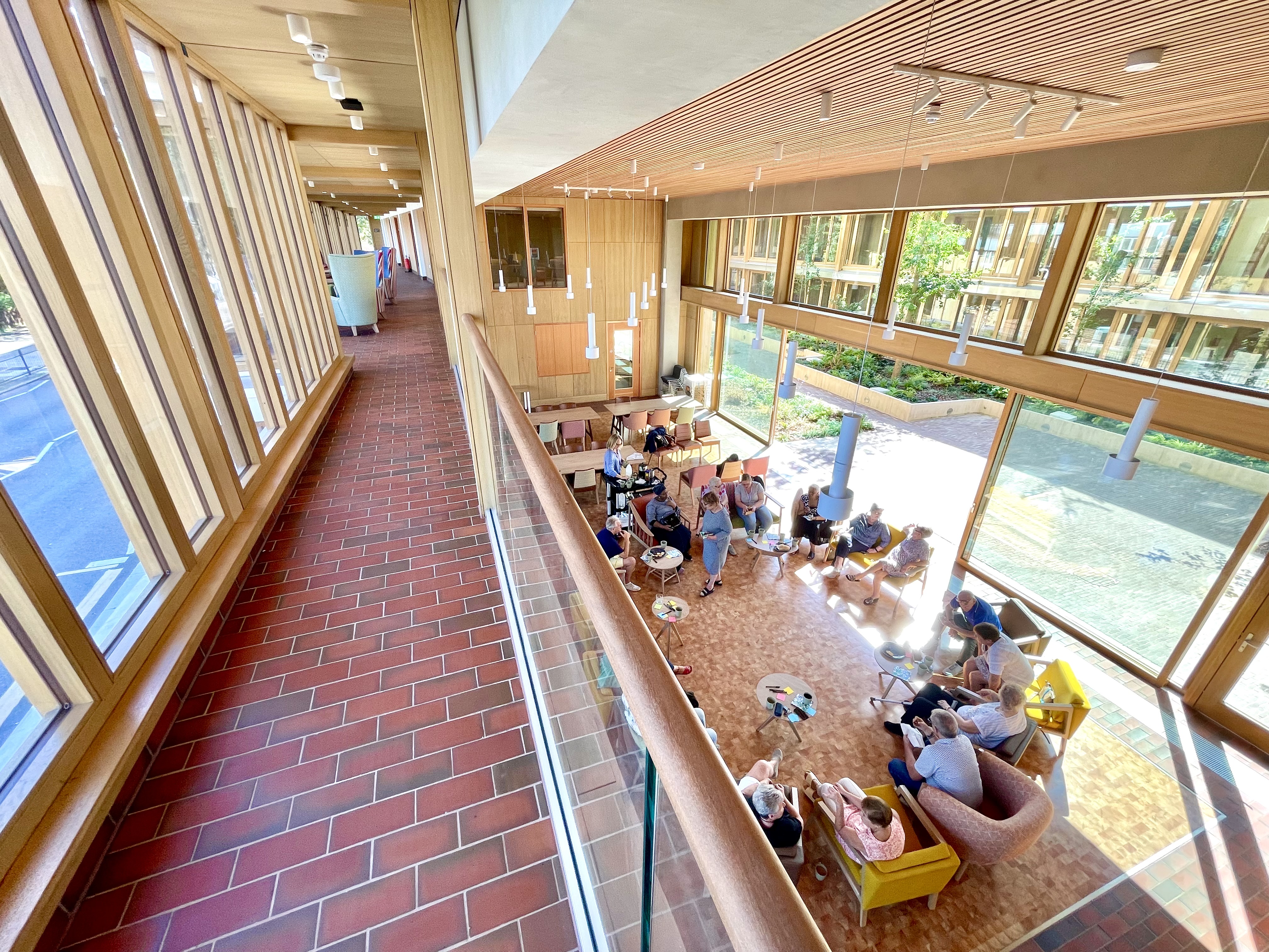 Spacious Garden Room in Appleby Blue Almshouse, perfect for meetings and networking. - Banner