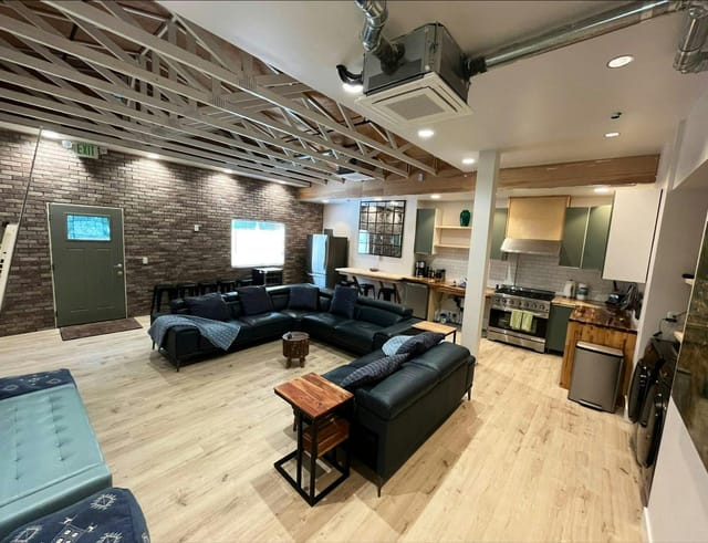 Modern lounge at Good Life Resort, ideal for networking and team-building events.