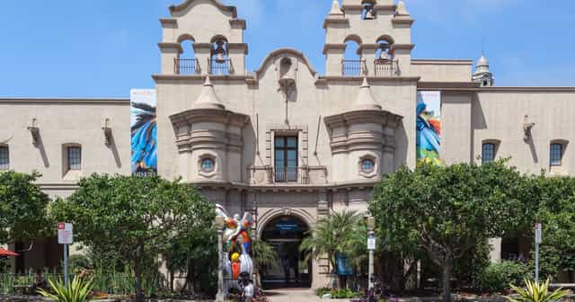Mingei Museum venue with ornate architecture, ideal for weddings and events.