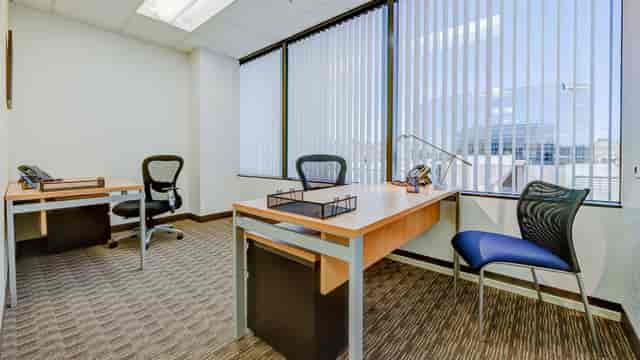Modern office space in Suite 500, ideal for meetings and team collaboration.