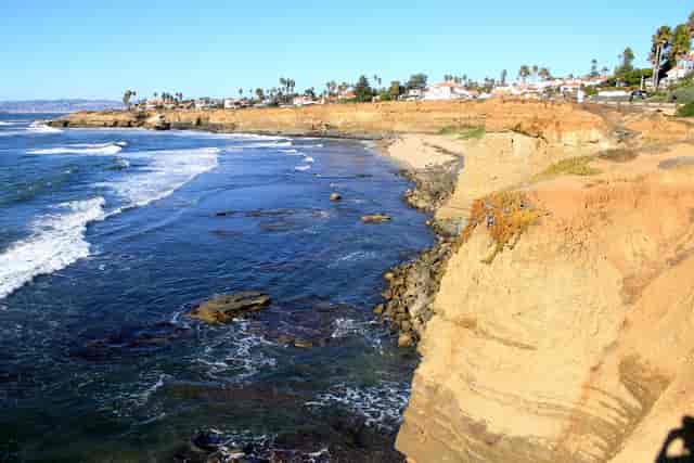 Sunset Natural Cliffs at Ocean Beach, ideal for outdoor events and retreats.