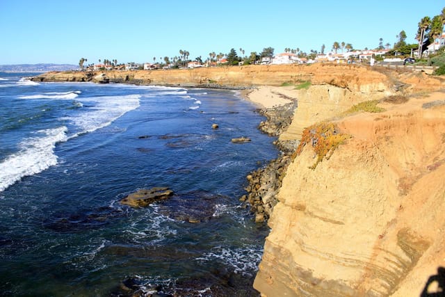 Sunset Natural Cliffs at Ocean Beach, ideal for outdoor events and retreats.