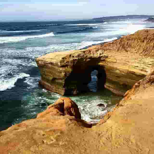 Sunset Natural Cliffs