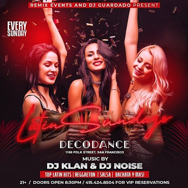 "DecoDance Bar vibrant nightlife with confetti, perfect for themed parties and events."