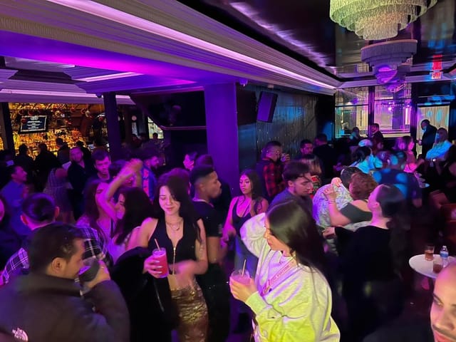 Vibrant nightlife at DecoDance Bar, perfect for parties and networking events.