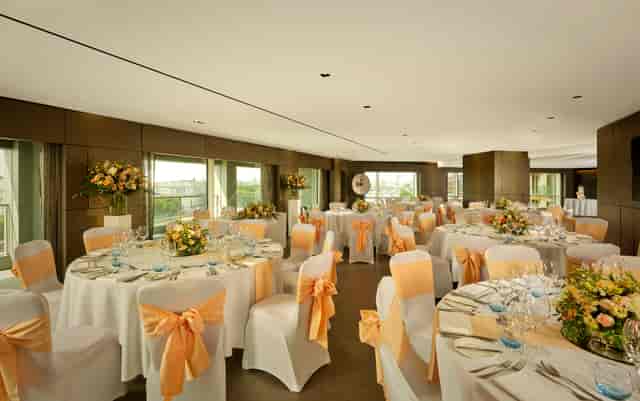 Park Plaza London Riverbank ballroom wedding opulent event