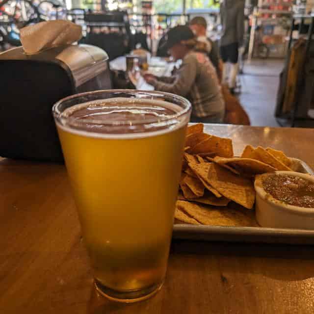 Beer garden