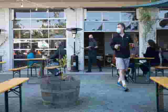 Beer garden