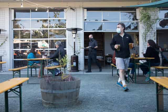 Beer garden