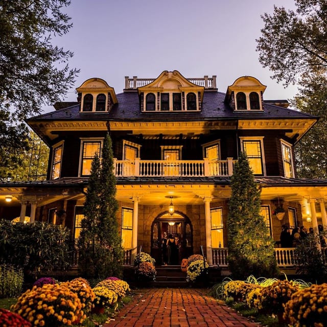 Main Building at Oakeside Mansion, a historic venue for weddings and upscale events.