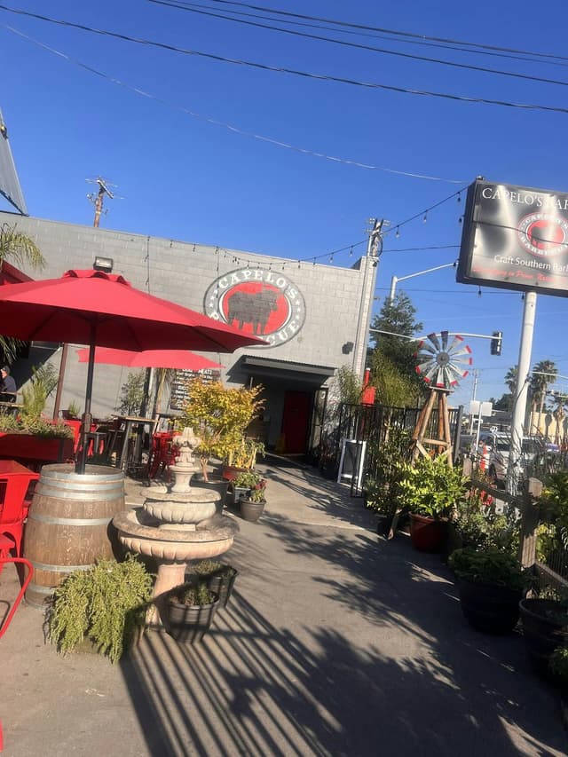 Outdoor Beer and Wine Garden