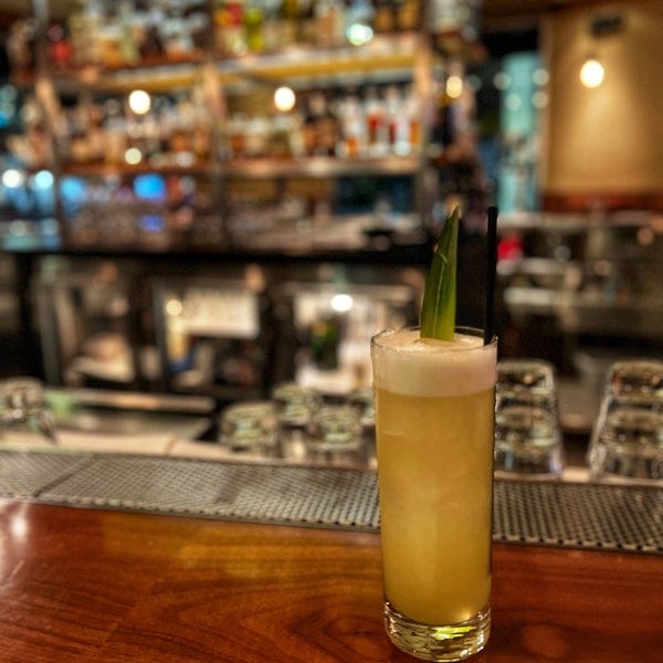 Craft cocktail at Spacious Bar in Scratch, perfect for events and gatherings.